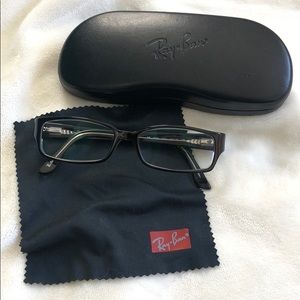 Ray ban eye glass frame (unisex) with case